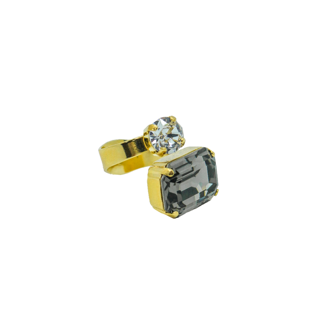 Anillo Gemelli con Cristal de Swarovski®