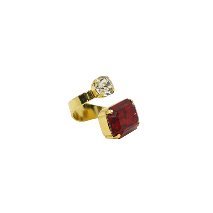 Anillo Gemelli con Cristal de Swarovski®