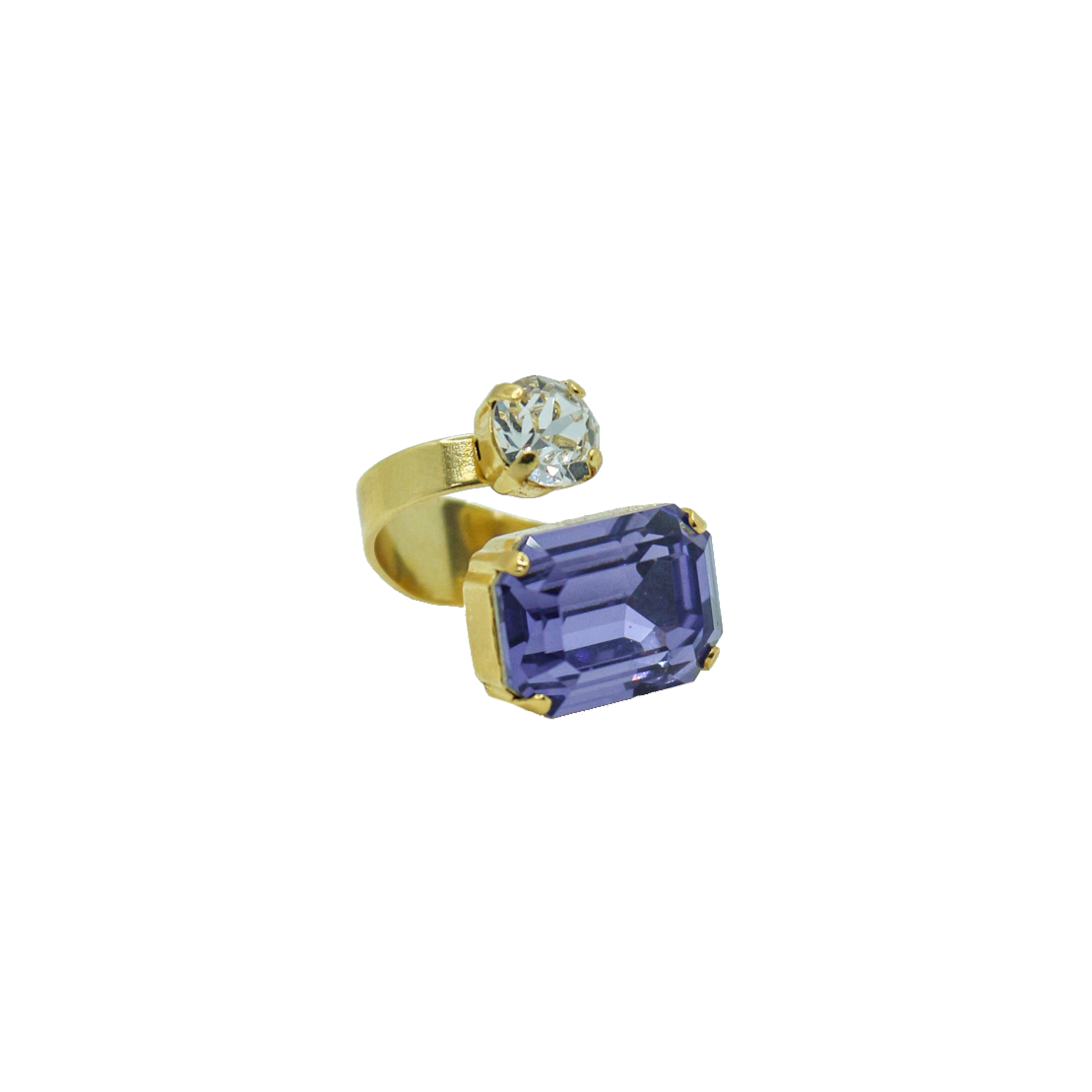 Anillo Gemelli con Cristal de Swarovski®