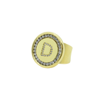 Anillo Mini Inicial (Personalización)