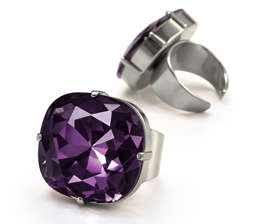 Troya Swarovski® Crystal Ring