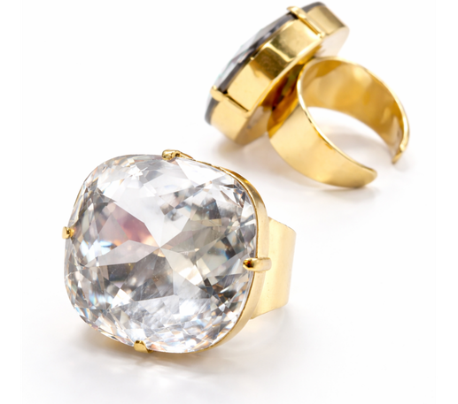 Troya Swarovski® Crystal Ring