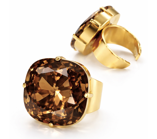 Troya Swarovski® Crystal Ring