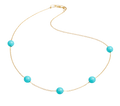 Cadena Esferas de Cristal Colores