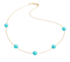 Cadena Esferas de Cristal Colores
