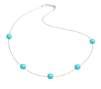 Cadena Esferas de Cristal Colores