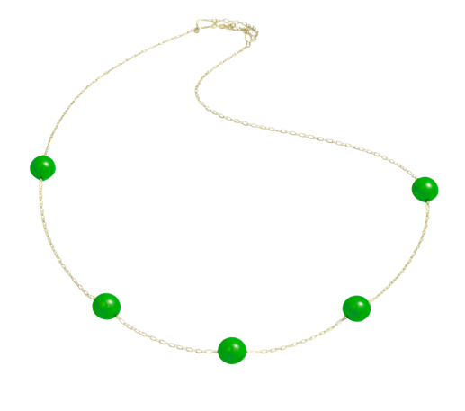 Cadena Esferas de Cristal Colores