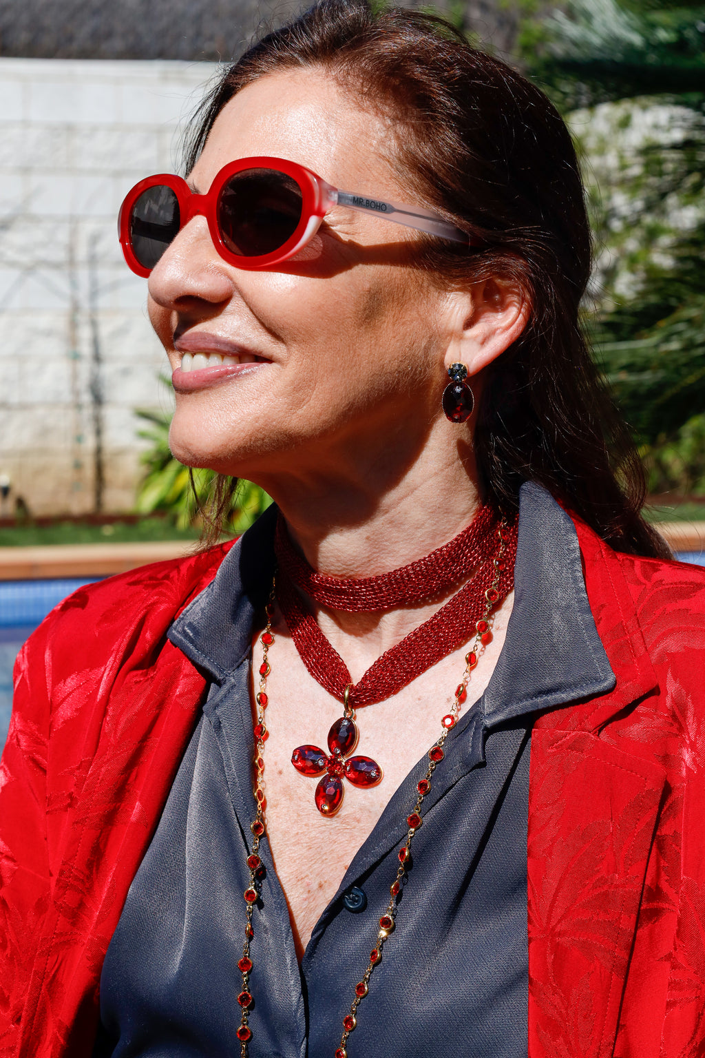 Cruz Bellagio Rojo