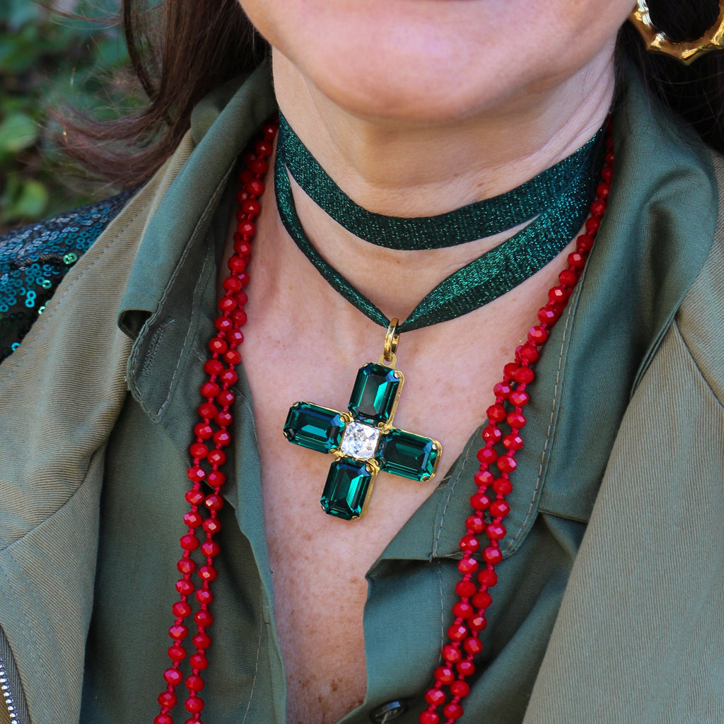 Furore Swarovski® Crystal Cross