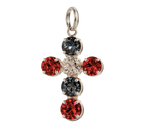 Cruz Andrómeda Rojo con Cristal Swarovski®
