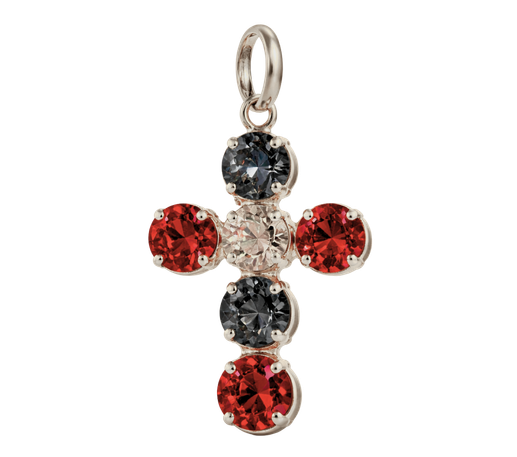 Cruz Andrómeda Rojo con Cristal Swarovski®