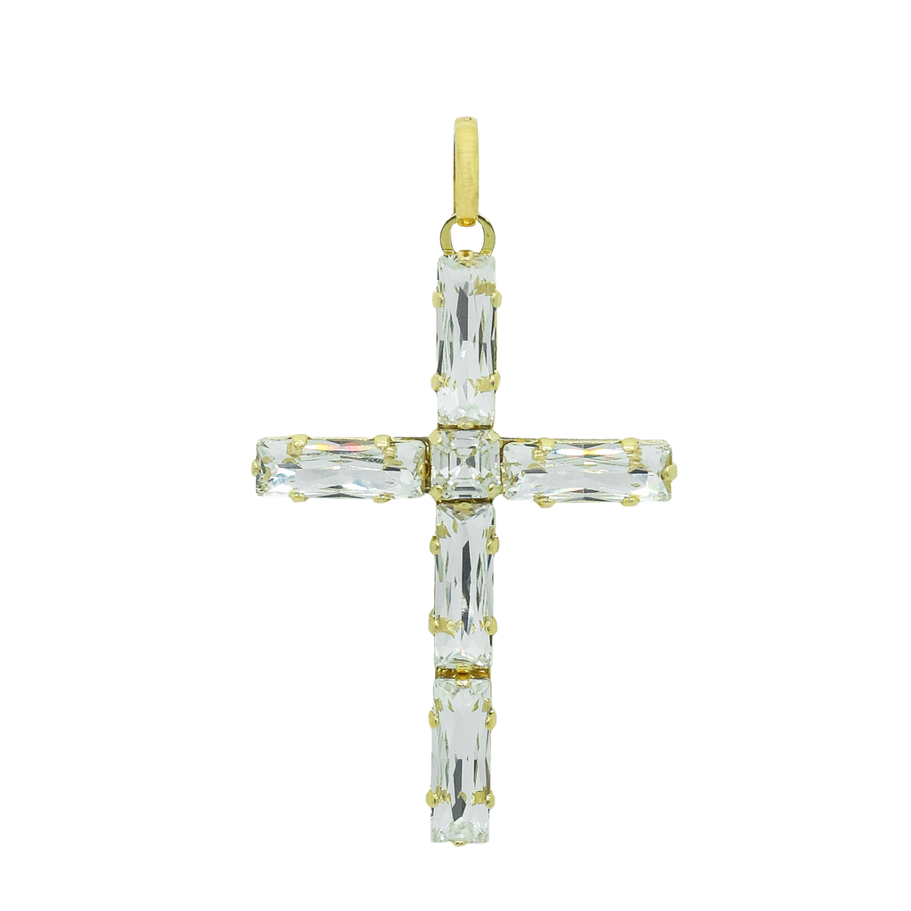 Cruz Art Deco Cristal de Swarovski®
