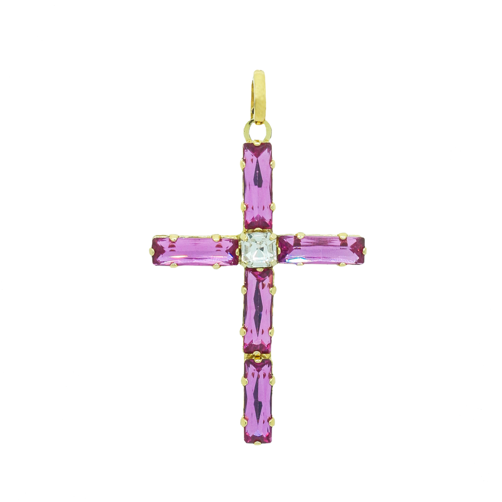 Cruz Art Deco Cristal de Swarovski®