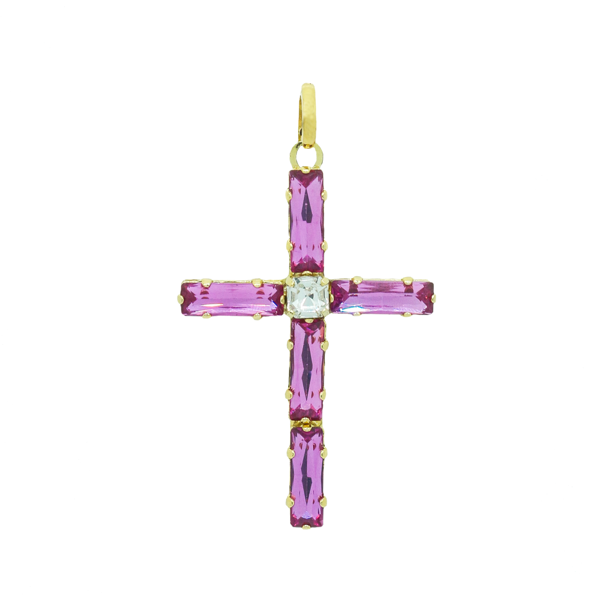 Cruz Art Deco Cristal de Swarovski®