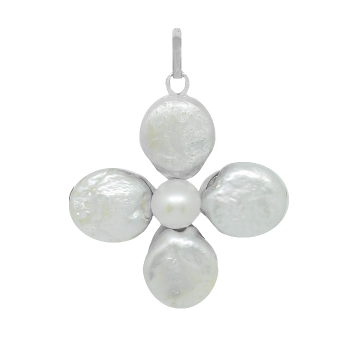 Cruz Rodas con Perla Natural