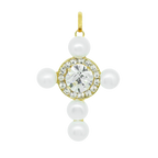 White Pearl Cross