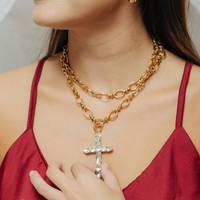 Cruz Troya Cristal de Swarovski®