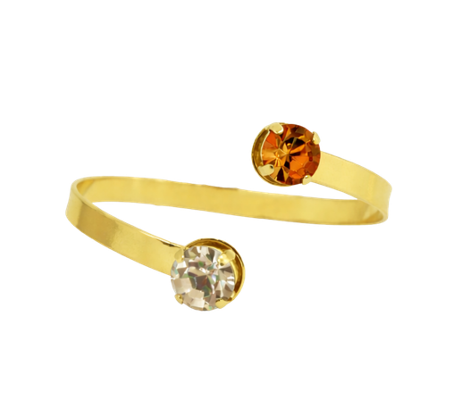 Esclava Andrómeda Caramelo con Cristal de Swarovski®