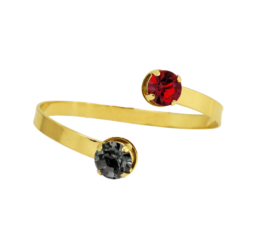 Esclava Andrómeda Rojo con Cristal de Swarovski®