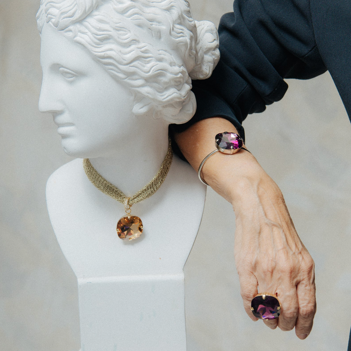 Troya Swarovski® Crystal Ring