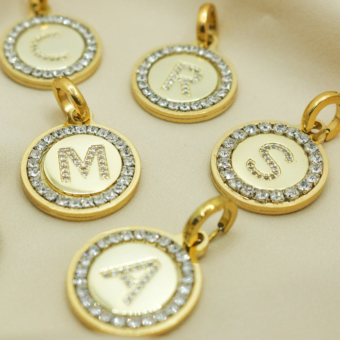 Medalla Mini Inicial Blanco
