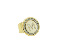 Anillo Mini Inicial (Personalización)