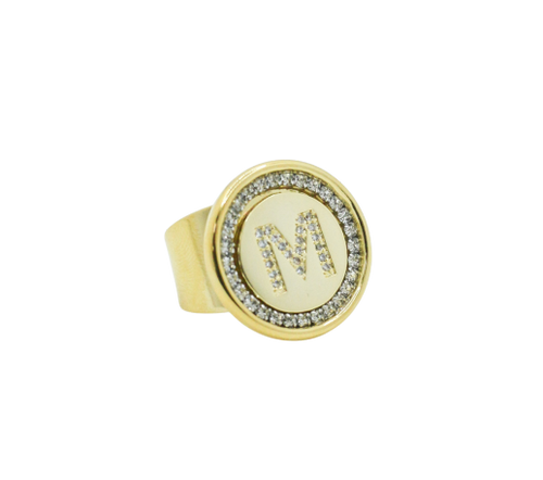 Mini Initial Ring (Personalization)