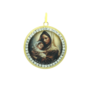 Colgante Madonna con Niño