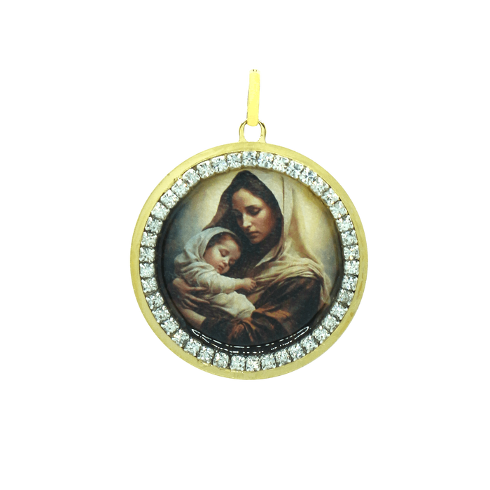 Colgante Madonna con Niño