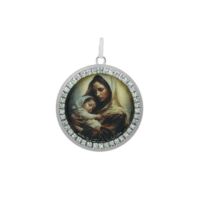 Colgante Madonna con Niño