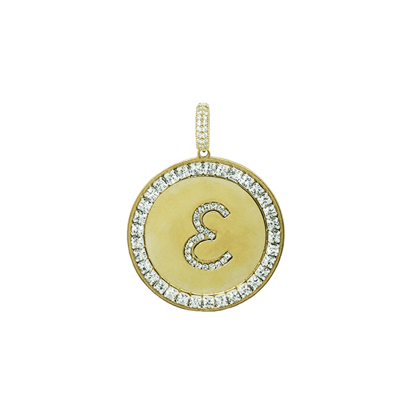 Medalla Inicial Strass (Personalización)