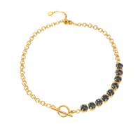 Cadena Mix Atenea con Cristal de Swarovski®