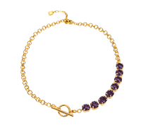 Cadena Mix Atenea con Cristal de Swarovski®