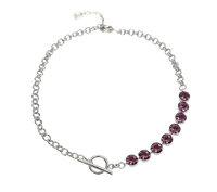 Cadena Mix Atenea con Cristal de Swarovski®