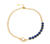 Cadena Mix Atenea con Cristal de Swarovski®