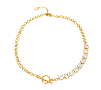 Cadena Mix Atenea con Cristal de Swarovski®