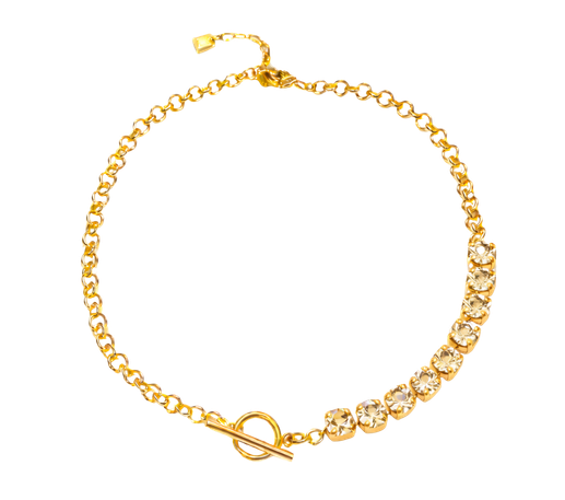 Cadena Mix Atenea con Cristal de Swarovski®