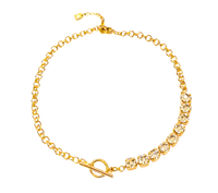 Cadena Mix Atenea con Cristal de Swarovski®