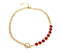 Cadena Mix Atenea con Cristal de Swarovski®