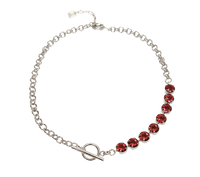 Cadena Mix Atenea con Cristal de Swarovski®