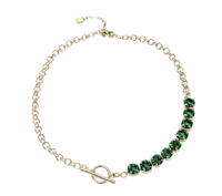 Cadena Mix Atenea con Cristal de Swarovski®