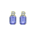 Pendientes Furore Tanzanita