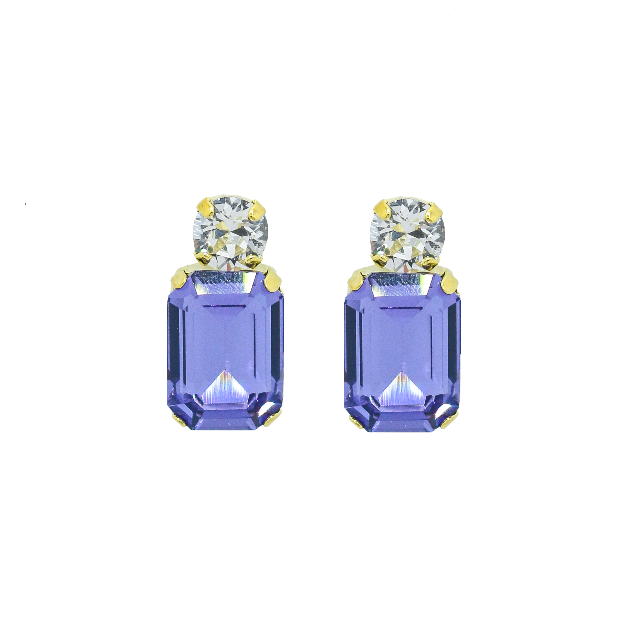 Pendientes Furore Tanzanita