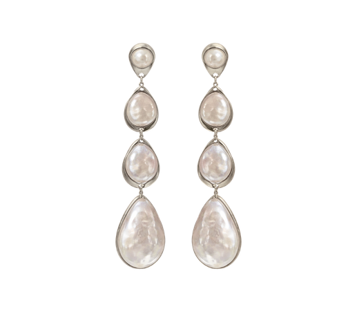 Pendientes Lágrima de Perlas Natural