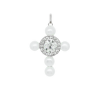 White Pearl Cross