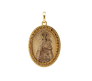 Colgante Virgen de los Desamparados (Geperudeta)