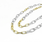 Two-tone Aluminum Chain