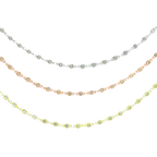 Cadena de Plata con Circonitas Seguidas