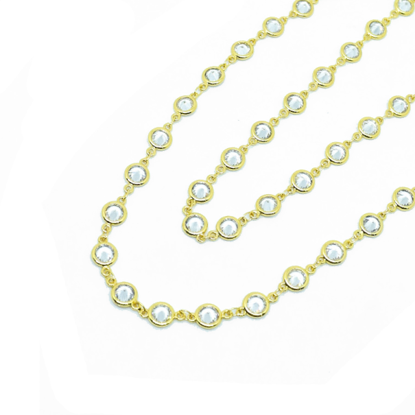 Cadena de Circonitas Seguidas XL