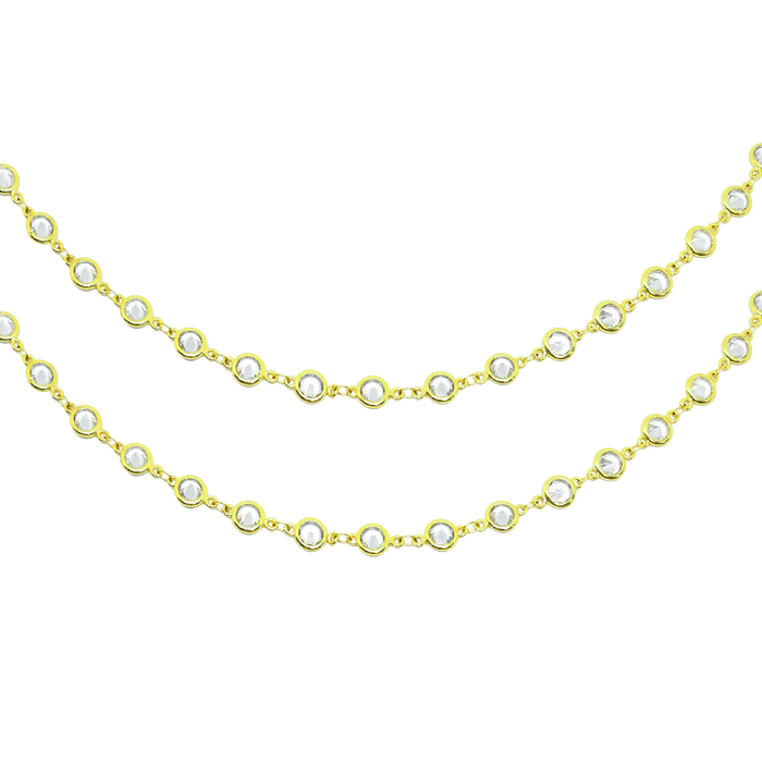 Cadena de Circonitas Seguidas XL